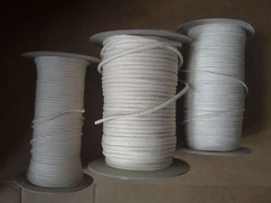 Glasfaserdocht Docht Fackeldocht Öllampen Öllampe Petroleum Spiritus Öl 1-20mm  - Bild 1 von 3