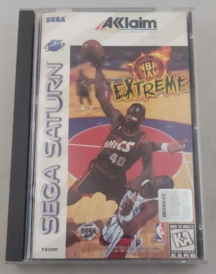 NBA Jam Extreme (Sega Saturn, 1996) CIB / Complete - Tested - Image 1 of 4