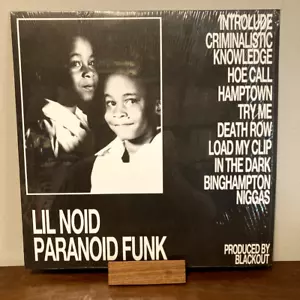 Lil Noid - Paranoid Funk LP (LA Club Resource) Produced by Blackout - Picture 1 of 3