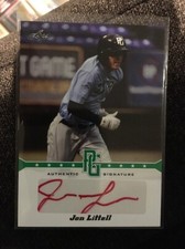 2013 Leaf Perfect Game Jon Littell Auto 6/10 Dodgers Autograph A-JL1