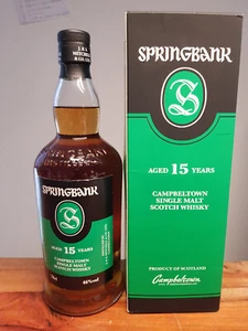 Springbank 15 Years aus 2020 Single Malt Scotch Whisky 46% vol. 0,70 l - Bild 1 von 4