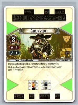 The Eye of Judgment Dwarf Sniper #146 Sony PS3 Biolith Rebellion Set 2 - Image 1 of 2