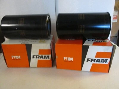 Lote de 2 NOS FRAM FILTRO DE COMBUSTIBLE P1104 se adapta a Napa 3352 AC TP 877 Wix 33108 33352 Foto 1 de 4