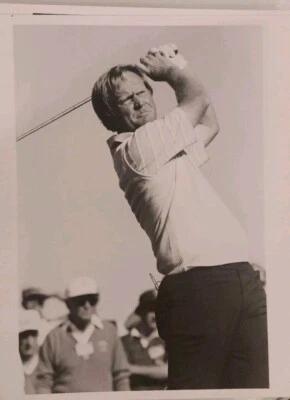 Seis fotos vintage en blanco y negro de famosos golfistas Inc Jack Nicklaus 8"x10" Foto 1 de 4