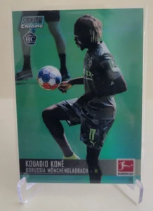 2021-22 STADIUIM CLUB BUNDESLIGA KOUADIO KONE AQUA RC #80 Ser #057/199 - Picture 1 of 2