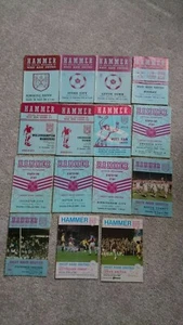 West Ham programmes - big selection from 1969 - 1990s plus couple of Cup Final p - Picture 1 of 7