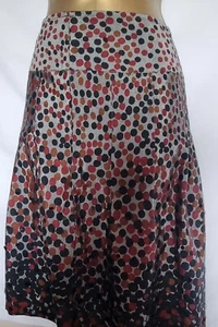 Brandneu mit Etikett Per Una glänzend grau gefleckter Paillettenrock 12 neu - Bild 1 von 4