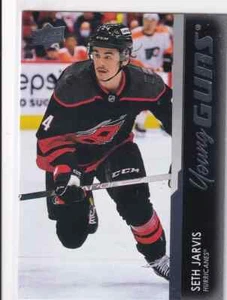 21/22 UD EXTENDED SETH JARVIS YOUNG GUNS RC SP ROOKIE #745 - Picture 1 of 1