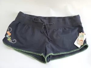 NWT Rusty Women's Black Cotton Shorts, IDYLWILD, Size Medium MSRP $35 - Picture 1 of 8