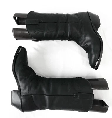 Botas de Vaquero Durango Cuero Negro Slouch-Top 12", Estilo RD540, Para Mujer 7.5M Foto 1 de 4