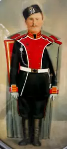 Foto/dipinto della Guardia Imperiale Russa Milizia 15 3/4 x 9 3/4 incorniciato - Foto 1 di 5