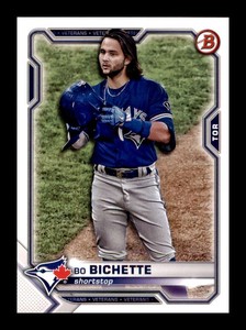 2021 Bowman Bo Bichette #7 Toronto Blue Jays