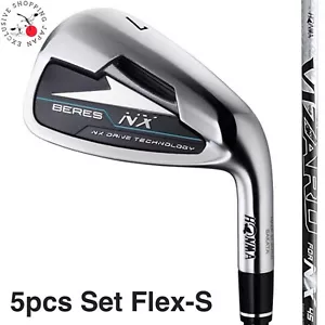 HONMA Golf Beres NX Iron Clubs #7-#11 5pcs Set VIZARD Carbon Shaft Flex SR Men - Picture 1 of 8