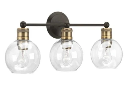 Progress Lighting P300051-020 Hansford 3 Light 7" Wide Bathroom Vanity Light - Image 1 of 4
