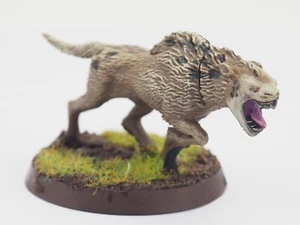 GW HERR DER RINGE WILD WARG. BEMALT. Grün 1371 - Bild 1 von 1
