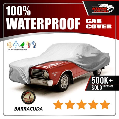 АВТОМОБИЛЬНЫЙ ЧЕХОЛ PLYMOUTH BARRACUDA 1964-1966 - 100% водонепроницаемый 100% дышащий - Изображение 1 из 4
