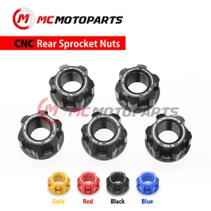 SPOKE6 M12 Rear Sprocket Nuts For Honda CB 600 Hornet CBR600 FA CBR900RR - Picture 1 of 10