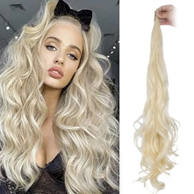 extensiones de cabello cola de caballo para todos los días y Halloween  Foto 1 de 3