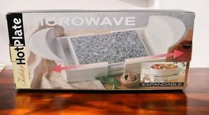 RPI Tabletop Hot Plate Microwave Warming Tray Serving Dish Expandable Granite 13 - Bild 1 von 7