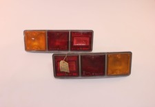 Fiat 132 serie 1 tail lights NOS SX DX