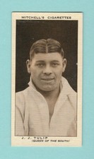 FOOTBALL - MITCHELL - SCOTTISH FOOTBALLERS  -  TULIP OF QUEEN OF SOUTH -  1934