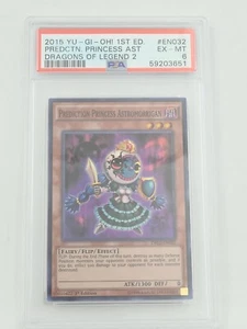 2015 Yugioh DRL2-EN037 Prediction Princess Astromorrigan 1st Ed Super Rare PSA 6 - Picture 1 of 2