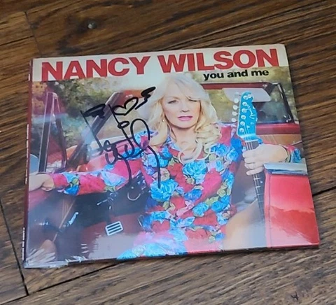 NANCY WILSON SIGNED HEART YOU AND ME ALBUM CD AUTOGRAPHED AUTHENTIC SEALED Cover
