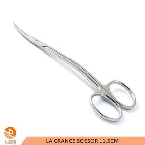 Surgical Suture LaGrange Scissor 11.5CM Dental Insert Soft Tissue Cutting New - Picture 1 of 3