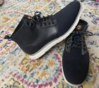 Timberland Black Boots Sensor Flex Comfort Mens Casual Leather Sz 11 US 10.5 UK