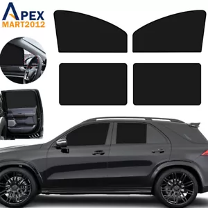 4PCS Magnetic Car Sun Shade Cover Auto Side Window UV Shield Privacy Protection - Picture 1 of 12