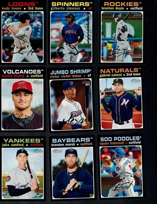 2020 TOPPS HERITAGE MINORS BASEBALL COMPLETE YOUR SET  1-250 BUY MORE, SAVE MORE - Image 1 of 4