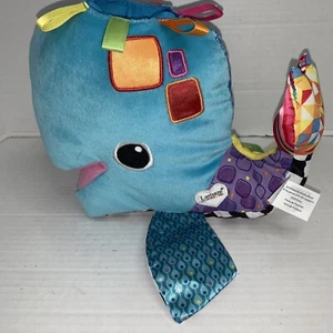 Tomy Lamaze Franky the Hanky Whale Stuffed Animal with Scarfs Educational Toy - Picture 1 of 20