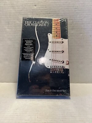 Eric Clapton Crossroads II Live 70s Special 4 Cassette Tape Box Set New Sealed - Image 1 of 4