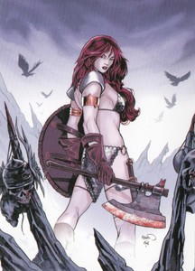 2011 Red Sonja BASE Trading Card #60 RED SONJA #51 Paul Renaud