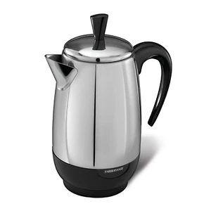 Percoladora de café eléctrica Farberware FCP280 acero inoxidable 8 tazas - Imagen 1 de 4