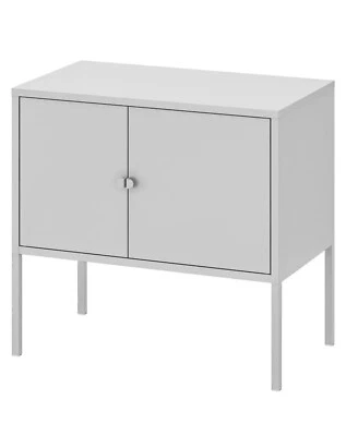 IKEA Cabinet Cupboard Home Office Storage Living Metal Grey 60x35cm - image 1 of 4