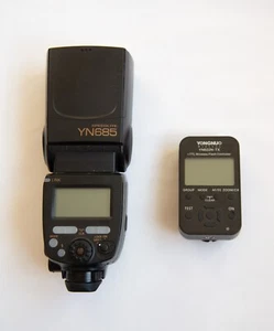 Yongnuo YN685 Wireless TTL Flash Speedlite HSS / YN-622N-TX Trigger for Nikon - Picture 1 of 4