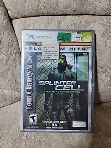 RARE! FACTORY SEALED! XBOX Splinter Cell Stealth Action Redefined - Picture 1 of 4