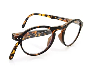 Medic Therapeutics faltbare blaue lichtblockierende Lesebrille + 1,50 SCHILDKRÖTE - Bild 1 von 5