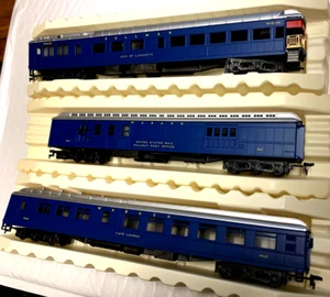 AMH/HO Juego de 3 vagones de observación/comedor/equipaje de la década de 1920 hechos en ITALIA 1985 - Imagen 1 de 8