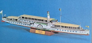 Foglio Schreiber 1:100 72608 modellismo piroscafo "Dresda" in confezione originale/2503 - Foto 1 di 4