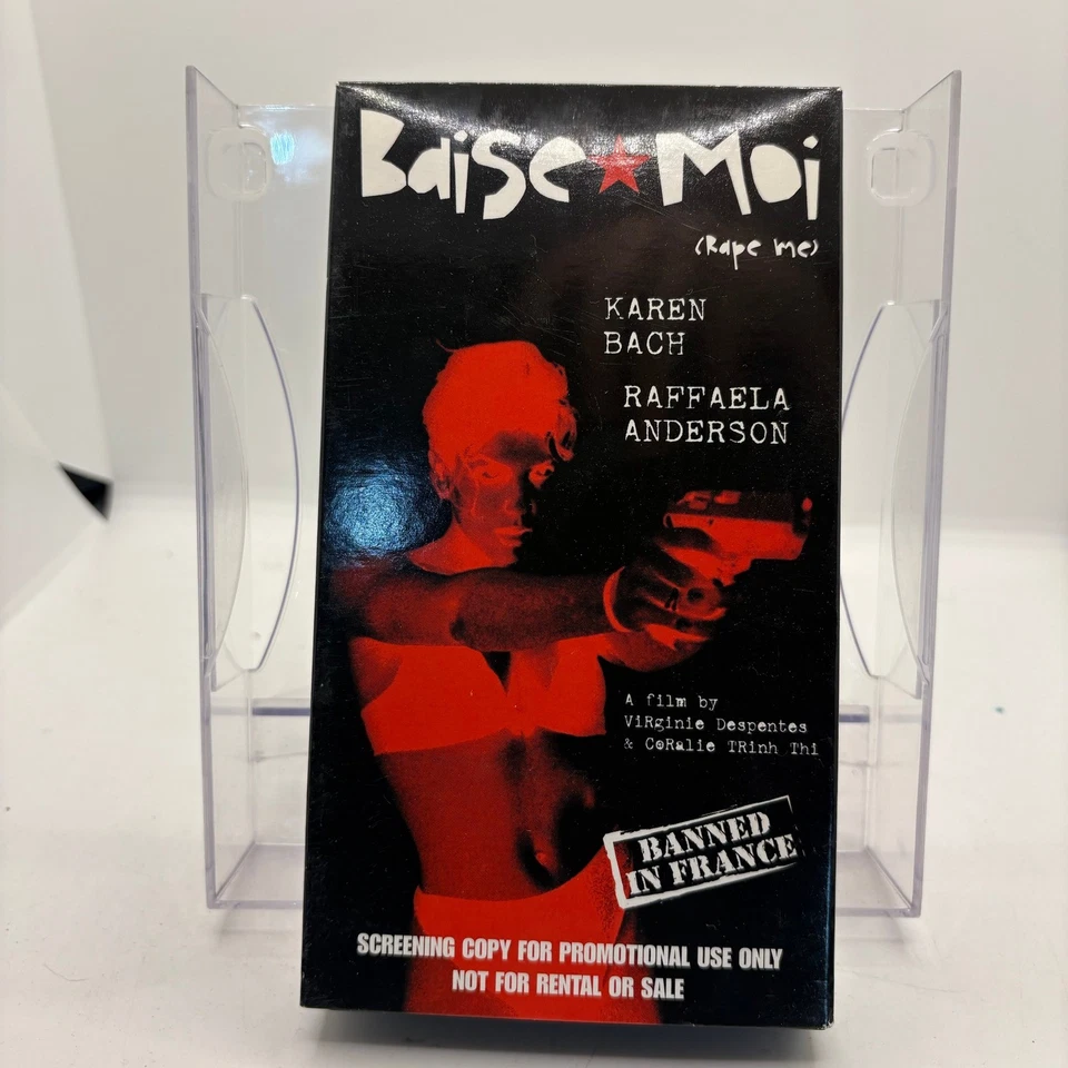 Baise Moi Rape Me VHS Controversial Promo Screening Copy Banned in France RARE - Image 1 of 3