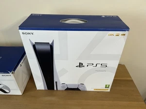 Sony PlayStation 5 Disk Edition Console with 2 controllers - Picture 1 of 7