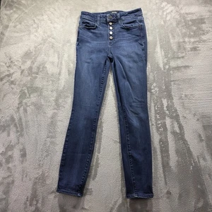 Paige Jeans Damen 26 Hoxton Ankle High Rise Skinny Stretch Button Fly Denim - Bild 1 von 9