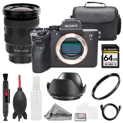 Sony a7S III + FE 16-35 мм f/2.8 GM объектив + 64GB + сумка + УФ-фильтр - базовый комплект - Изображение 1 из 4