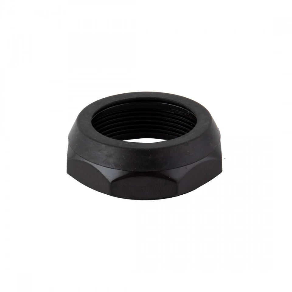 Origin8 1in (22.2mm) Threaded Lock Nut with Water Seal - Black, for Threaded - Image 1 of 1