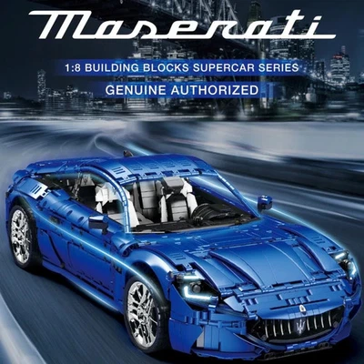 Maserati GranTurismo 1:8 Technic Supercar Building Blocks Set 5480pcs  toys gift - Image 1 of 4