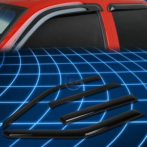 Tint Tape-on Window Visor Wind Sun Rain Deflector for 1993-1997 Volvo 850 P80 - Picture 1 of 11