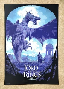 The Lord of the Rings Two Towers 2025 Movie Poster Variant Print Ken Taylor /100 - Picture 1 of 3