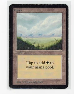 Magic The Gathering Magic The Gathering Alpha Edition Plains (B) HP (EG) - Imagen 1 de 1